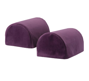 Luxury Velvet Round Arm Caps or Chair Backs