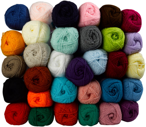 James Brett Top Value DK Double Knitting Yarn 100g Ball (Various Shades)