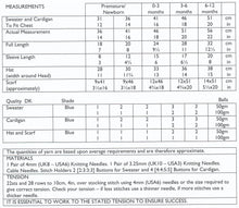 Load image into Gallery viewer, *SECONDS* UKHKA 93 Double Knitting Pattern for Cable Knit Clothes Set