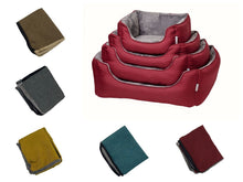 Load image into Gallery viewer, Gor Pets Replacement Cover for Ultima Fabric Square Bed (5 Colours)