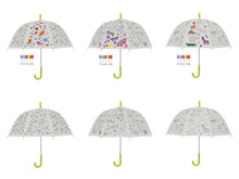 Load image into Gallery viewer, Fallen Fruits Kids Colour Your Own Umbrella – Jungle, Flower &amp; Butterfly or Bird Design