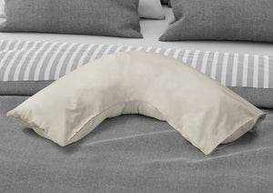 V Shaped Polycotton Percale Pillowcase (3 Colours)