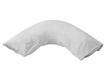 Load image into Gallery viewer, V Shaped Polycotton Percale Pillowcase (3 Colours)