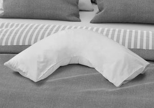 V Shaped Polycotton Percale Pillowcase (3 Colours)