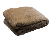 Load image into Gallery viewer, Velosso Moda Soft Chevron Fleece Blanket (5 Colours)