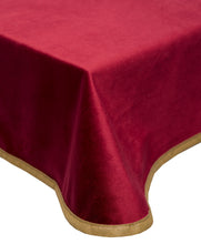 Load image into Gallery viewer, Velvet Bridge / Poker Card Game Plain Table Cloth -  54" Square (5 Colours)
