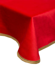 Load image into Gallery viewer, Velvet Bridge / Poker Card Game Plain Table Cloth -  54" Square (5 Colours)