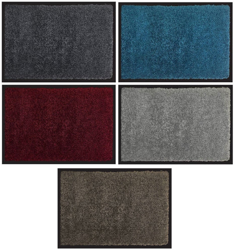Washamat Eco Superior Mat with Border & Eco Tough Backing (5 Colours)
