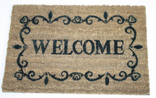 Load image into Gallery viewer, PVC Backed Coir Message Entrance Mat 60cm x 40cm (9 Designs)