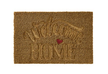 Load image into Gallery viewer, Kentwell Embossed Natural Coir Mat 60cm x 40cm (3 Designs)