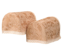 Load image into Gallery viewer, Windsor Floral Jacquard Arm Caps &amp; Chair Backs with Lace Trim