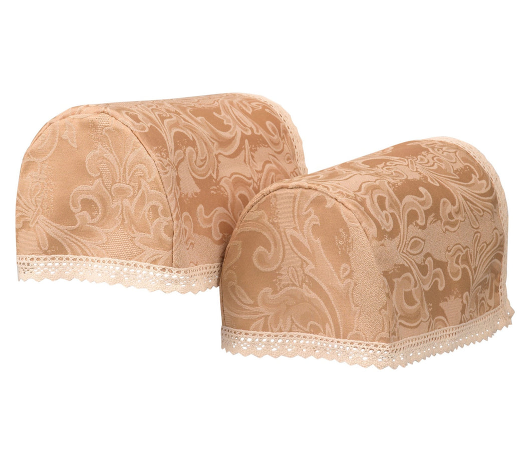 Windsor Floral Jacquard Arm Caps & Chair Backs with Lace Trim