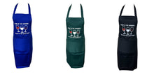 Load image into Gallery viewer, Novelty “Wine is the answer” Apron (3 Colours)