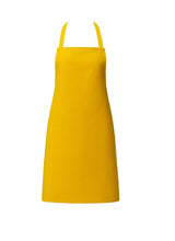 Load image into Gallery viewer, Yellow Polycotton Bib Apron 21&quot; x 33&quot; (Pack of 1 or 5)