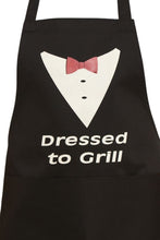Load image into Gallery viewer, Novelty “Dressed to Grill” Apron
