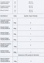 Load image into Gallery viewer, James Brett Amazon Super Chunky Knitting Pattern Cushion Covers (JB325)