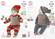 Load image into Gallery viewer, King Cole Double Knitting Pattern - Baby Set (5429)