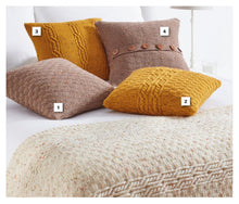 Load image into Gallery viewer, King Cole Double Knit Knitting Pattern - Bed Runner &amp; Cushion Covers (5712)
