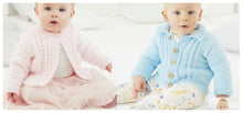 Load image into Gallery viewer, King Cole Double Knit Knitting Pattern - Baby Cardigans (5719)
