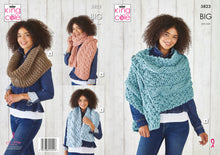 Load image into Gallery viewer, King Cole BIG Knitting Pattern - Ladies Apparel Accessories (5823)
