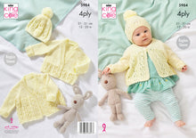 Load image into Gallery viewer, King Cole 4ply Knitting Pattern - Baby Set (5984)