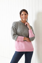 Load image into Gallery viewer, King Cole Double Knit Knitting Pattern - Ladies Sweaters (6036)