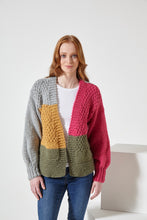 Load image into Gallery viewer, King Cole Super Chunky Knitting Pattern - Ladies Cardigan &amp; Sweater (6063)