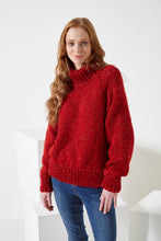 Load image into Gallery viewer, King Cole Celestial Super Chunky Knitting Pattern - Ladies Sweater (6064)