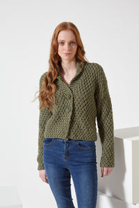 King Cole Super Chunky Knitting Pattern - Ladies Sweaters & Jacket (6067)