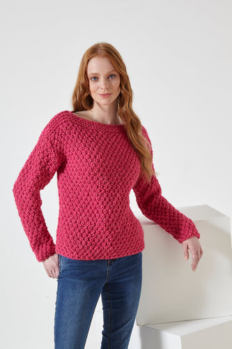 King Cole Super Chunky Knitting Pattern - Ladies Sweaters & Jacket (6067)