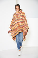 Load image into Gallery viewer, King Cole Chunky Knitting Pattern - Ladies Cardigan or Poncho (6073)