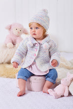 Load image into Gallery viewer, King Cole Chunky Knitting Pattern - Babies Coat,Cardigan,Top &amp; Hat (6084)