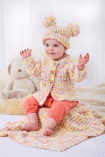 Load image into Gallery viewer, King Cole Babies Knitting Pattern Jackets, Sweater, Hat &amp; Blanket Chunky - 6087
