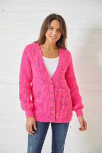King Cole Double Knitting Pattern - Ladies Sweater and Jacket (6131)