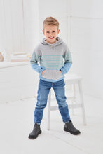 Load image into Gallery viewer, King Cole Double Knitting Pattern - 6163 Kids Sweater &amp; Hoodie
