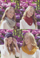 Wendy Super Chunky Knitting Pattern - Ladies Accessories (7011)