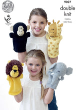 Load image into Gallery viewer, King Cole Double Knitting Pattern - 9027 Animals Family