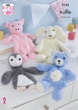 Load image into Gallery viewer, King Cole Truffle Knitting Pattern - Flat Snuggle Toys (9145)