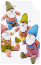 Load image into Gallery viewer, King Cole Double Knitting Pattern - Gnome Toys (9151)