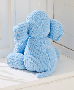 King Cole Super Yummy Stuffed Elephant Toys Knitting Pattern 9185