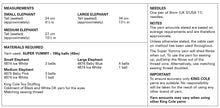 Load image into Gallery viewer, King Cole Super Yummy Stuffed Elephant Toys Knitting Pattern 9185