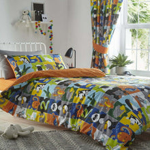 Load image into Gallery viewer, Animal Jigsaw Single Duvet Set