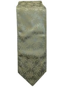 Leaf Pattern Table Runner 12” x 90” Willow Green