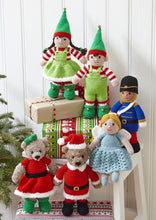 Load image into Gallery viewer, King Cole Christmas Crochet Book 8 – Stocking, Christmas Character Toys