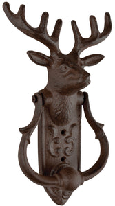 Cast Iron Stag Head Door Knocker