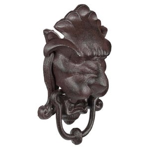 Cast Iron Lion Head Door Knocker