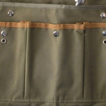 Load image into Gallery viewer, https://images.esellerpro.com/2278/I/143/802/GT49-khaki-green-lady-garden-apron-pockets-adjustable-close-up-1.jpg