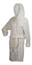 Load image into Gallery viewer, https://images.esellerpro.com/2278/I/121/557/HC04328-slenderella-ladies-womens-waffle-fleece-dressing-gown-robe-cream-hood-up.jpg
