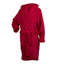 Load image into Gallery viewer, https://images.esellerpro.com/2278/I/121/557/HC04328-slenderella-ladies-womens-waffle-fleece-dressing-gown-robe-raspberry.jpg