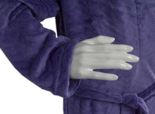 Load image into Gallery viewer, https://images.esellerpro.com/2278/I/935/18/HC05307-slenderella-ladies-shaved-wave-robe-indigo-close-up-2.jpg